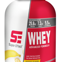 אבקת חלבון מי גבינה One Whey מבית סופר אפקט בטעם בננה