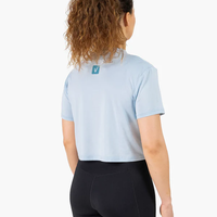 חולצת Velites HOLO Crop תכלת