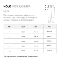 מכנסיים Jogger Holo - לבן