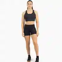 חזיית ספורט HOLO High Neck שחורה