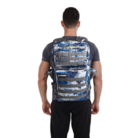 תיק טקטי 45l - V1 - קאמופלאג׳ דיגיטלי כחול אפור - Elitex Training