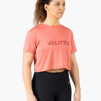 חולצת Velites HOLO Crop כתום
