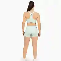 חזיית ספורט HOLO High Neck ירוק בהיר