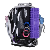 תיק טקטי 45l - V2 - לבן ותכלת - Elitex Training