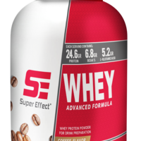 אבקת חלבון מי גבינה One Whey מבית סופר אפקט בטעם קפה
