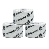 טייפ אצבעות RX Athletic Power-Wrap מבית Rehband - לבן (3 יחידות)