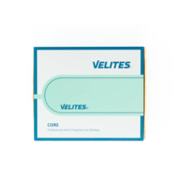 רצועות כותנה למפרק כף היד - תכלת - VELITES