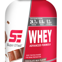 אבקת חלבון מי גבינה One Whey מבית סופר אפקט בטעם שוקולד חלב