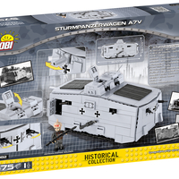 טנק שטרומפאנצרוואגן STURMPANZERWAGEN A7V