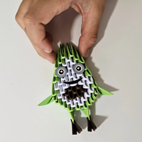 אוריגמי 3D - אבוקדו