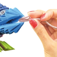 אוריגמי 3D - זיקית