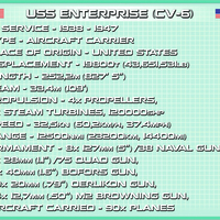 אנטרפרייז נושאת מטוסים - USS ENTERPRISE