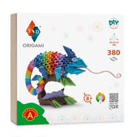 אוריגמי 3D - זיקית