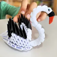 אוריגמי 3D - ברבור