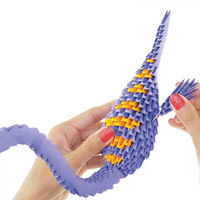 אוריגמי 3D - פלסיוזאורוס