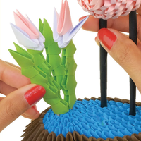 אוריגמי 3D - פלמינגו
