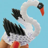 אוריגמי 3D - ברבור