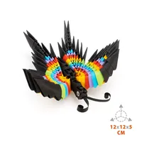 אוריגמי 3D - דבורה ופרפר