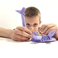 אוריגמי 3D - פלסיוזאורוס
