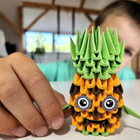אוריגמי 3D - אננס