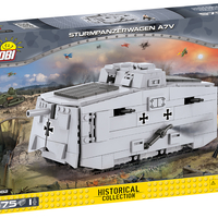 טנק שטרומפאנצרוואגן STURMPANZERWAGEN A7V