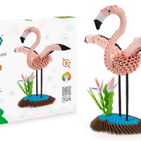 אוריגמי 3D - פלמינגו