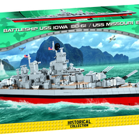 USS IOWA - איווה ומיזורי - אוניות הקרב של הצי האמריקאי
