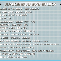 יונקרס JU 87B שטוקה - JUNKERS STUKA