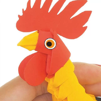 אוריגמי 3D - תרנגול