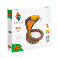 אוריגמי 3D - נחש קוברה