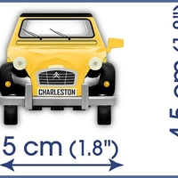 סיטרואן דה-שבו 2CV צ'רלסטון - שנת 1980
