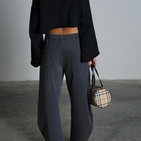 מכנס סילבו- אפור פלדה