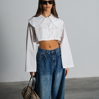 חולצת קרמברי-לבן