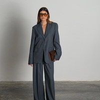 חליפת ארקאי- אפור כהה