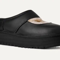 Ugg מרי גין שחור עור