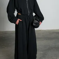 חליפת ריטרי - שחור