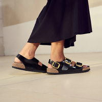 Milano big buckle- black