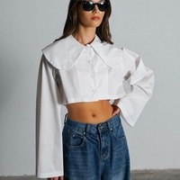 חולצת קרמברי-לבן