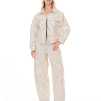 ג׳קט ג׳ינס מנוקד