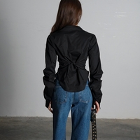 חולצת סאנסה - שחור