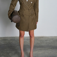 שמלת טוקסי - חאקי