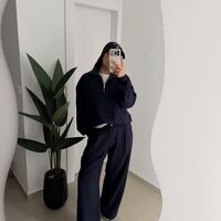 חליפת מריבלה - כחול נבי