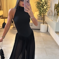 אוברול ליטל שקוף ברגלים