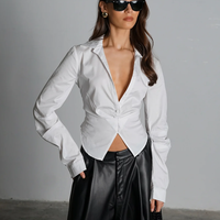 חולצת סאנסה - לבן