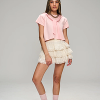 חצאית לואי - שמנת