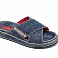 SA-SLIDE CRIS CROS SANDAL כפכף ג'ינס DIESEL