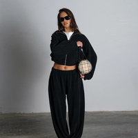 חליפת ריטרי קורדרוי- שחור