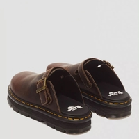 Zebzag mule- dark brown
