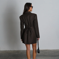 שמלת טוקסי - חום