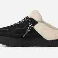 Lowmel mule - black